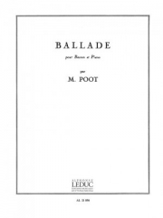 バラード（マルセル・ポート）（バスーン+ピアノ）【Ballade】