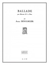 バラード・Op.88（Anton Dewanger） (クラリネット+ピアノ）【Ballade Op.88】