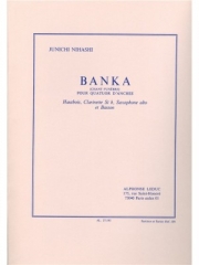 挽歌  (二橋 潤一）(木管四重奏)【Banka】
