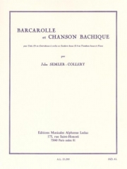Barcarolle and Bacchanalian Song（ジュール・セムラー＝コルリー） (バストロ+ピアノ）