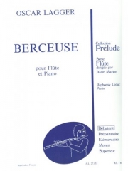 子守歌（オスカー・ラガー） (フルート+ピアノ）【Berceuse】