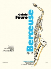 子守歌・Op.16（ガブリエル・フォーレ） (アルトサックス+ピアノ）【Berceuse Op.16】