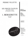 女羊飼い（ピエール・ヴィレット） (フルート+ピアノ）【Bergerette From 6 Pièces faciles No.1, Op.47】