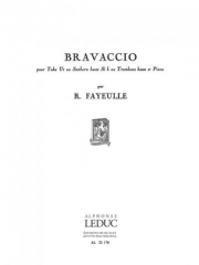 ブラヴァッチオ（Roger Fayeulle） (バストロンボーン+ピアノ）【Bravaccio】
