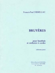 ブリュイエール（フランシス＝ポール・ドゥミヤック） (オーボエ+ピアノ）【Bruyeres】