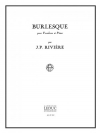 バーレスク（ジーン・ピア・リヴィエール）（トロンボーン+ピアノ）【Burlesque】