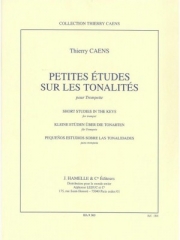 小練習曲 (ティエリー・カンス)（トランペット）【Petites Etudes Sur Les Tonalites Trumpet】