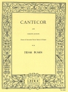 カンテルコール（アンリ・ビュッセル） (ホルン+ピアノ）【Cantecor】