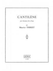 カンティレーヌ（モーリス・ティリエ） (クラリネット+ピアノ）【Cantilene】