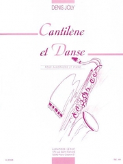 カンティレーヌとダンス（デニス・ジョリー） (アルトサックス+ピアノ）【Cantilene et Danse】