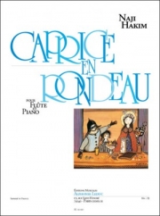 ロンドでカプリス（ナジ・ハキム） (フルート+ピアノ）【Caprice En Rondeau】