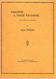 田舎風の歌と踊り（Samuel Pyncou） (ホルン+ピアノ）【Chanson et Danse paysanne】