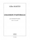 シャンソン・パストラル（ジル・マルタン） (クラリネット+ピアノ）【Chanson Pastorale】