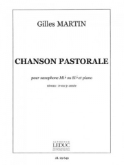 シャンソン・パストラル（ジル・マルタン） (アルトサックス+ピアノ）【Chanson Pastorale】