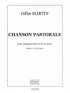 シャンソン・パストラル（ジル・マルタン） (アルトサックス+ピアノ）【Chanson Pastorale】