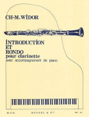 序奏とロンド（シャルル＝マリー・ヴィドール） (クラリネット+ピアノ）【Introduction et Rondo】