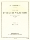 25の技巧的練習曲・Vol.2 (アンリ・シャヴァンヌ)（トランペット）【25 Etudes de Virtuosite Vol. 2】