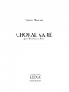 コラール変奏曲（エディソン・デニソフ）（トロンボーン+ピアノ）【Choral Varie】