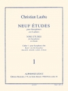 9つの練習曲（クリスチャン・ローバ） (アルトサックス）【Neuf Etudes】