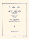 9つの練習曲（クリスチャン・ローバ） (アルトサックス）【Neuf Etudes】