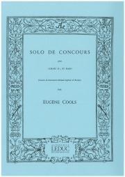 コンクールのための独奏曲 (ユージン・クールズ)（コルネット+ピアノ）【Solo De Concours】