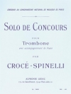 コンクールのための独奏曲（Croce-Spinelli）（トロンボーン+ピアノ）【Solo De Concours】