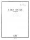 コンチェルティーノ・ホ長調（アンリ・トマジ） (フルート+ピアノ）【Concertino In E Major】