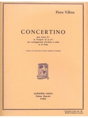 コンチェルティーノ・Op.43（ピエール・ヴィレット） (トランペット+ピアノ）【Concertino Op.43】