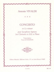 協奏曲・RV461・イ短調（アントニオ・ヴィヴァルディ） (ソプラノサックス+ピアノ）【Concerto FVII/5 RV461 In A Minor】