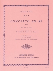 フルート協奏曲・第2番・K.314（モーツァルト） (フルート+ピアノ）【Concerto No.2 In D K314】