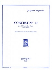 協奏曲・第10番（アラン・ベルノー） (クラリネット+ピアノ）【Concerto No.10, 1st Movement】