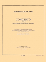 協奏曲・Op.109・変ホ長調（アレクサンドル・グラズノフ）（サックス十二重奏）【Concerto Op.109 in E flat major】