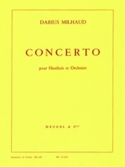 オーボエ協奏曲・Op.365（ダリウス・ミヨー） (オーボエ+ピアノ）【Oboe Concerto, Op. 365】