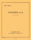 協奏曲（アンリ・トマジ） (フルート+ピアノ）【Concerto For Flute And Orchestra】