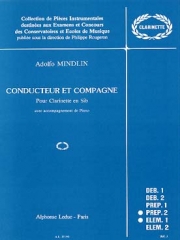 Conducteur Et Compagne（アドルフォ・ミンドリン） (クラリネット+ピアノ）