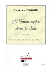 50の即興曲・Vol.1（チャールズ・コノルド） (ホルン）【50 Impromptus Dans Le Soir Vol 1】