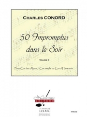 50の即興曲・Vol.4（チャールズ・コノルド） (ホルン）【50 Impromptus Dans Le Soir Vol 4】