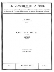 コシ・ファン・トゥッテ（モーツァルト） (フルート+ピアノ）【Cosi Fan Tutte - Ariette】