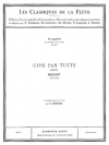 コシ・ファン・トゥッテ（モーツァルト） (フルート+ピアノ）【Cosi Fan Tutte - Ariette】