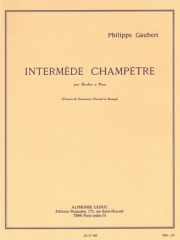 田園風間奏曲（フィリップ・ゴーベール） (オーボエ+ピアノ）【Intermede champetre】