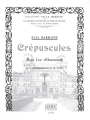 クレパスクル（エルサ・バルレーヌ） (ホルン+ピアノ）【Crepuscules】