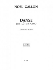 ダンス（ノエル・ギャロン） (フルート+ピアノ）【Danse No.4 from 'Suite'】