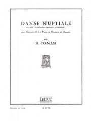 ダンス・ブライダル（アンリ・トマジ） (クラリネット+ピアノ）【Danse nuptiale - No. 4 des Cinq Danses Profanes】