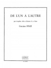 De L'Un A L'Autre（グラシアーヌ・フインジ） (クラリネット+ピアノ）