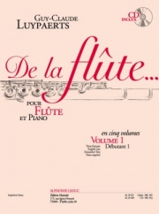 De La Flute Vol.1（ガイ・クロード・ルイパルツ） (フルート+ピアノ）