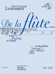 De La Flute Vol.2（ガイ・クロード・ルイパルツ） (フルート+ピアノ）
