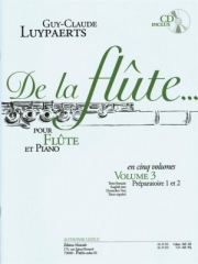 De La Flute Vol.3（ガイ・クロード・ルイパルツ） (フルート+ピアノ）