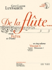 De La Flute Vol.4（ガイ・クロード・ルイパルツ） (フルート+ピアノ）