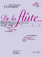 De La Flute Vol.5（ガイ・クロード・ルイパルツ） (フルート+ピアノ）