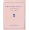 コンクール用小品・1（ジャン＝ミシェル・ドフェイ） (アルトサックス+ピアノ）【Morceau De Concours I】